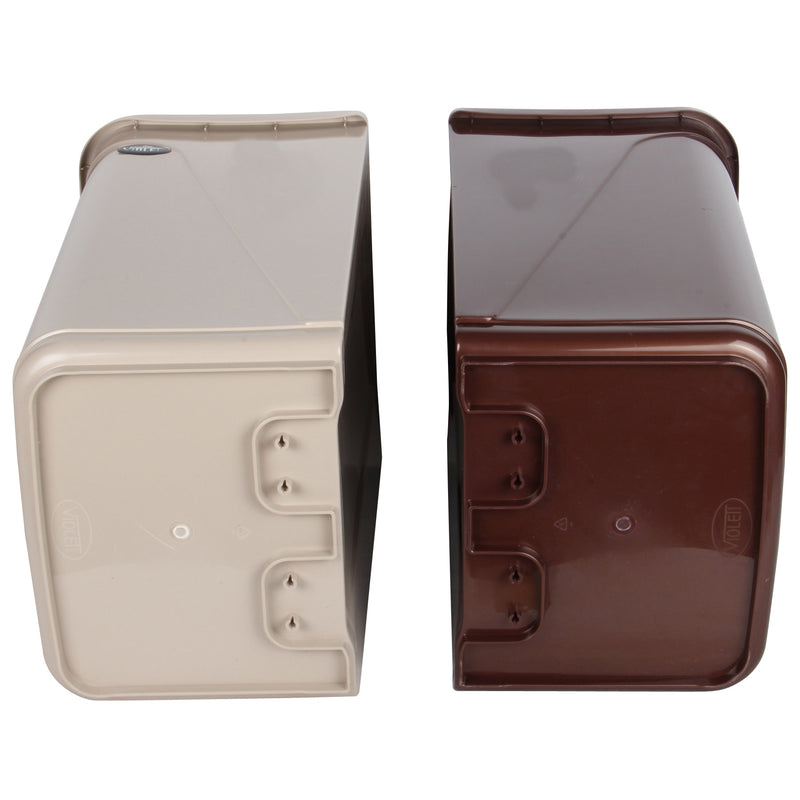 Dual Compartment Rubbish Waste Bin - 100L