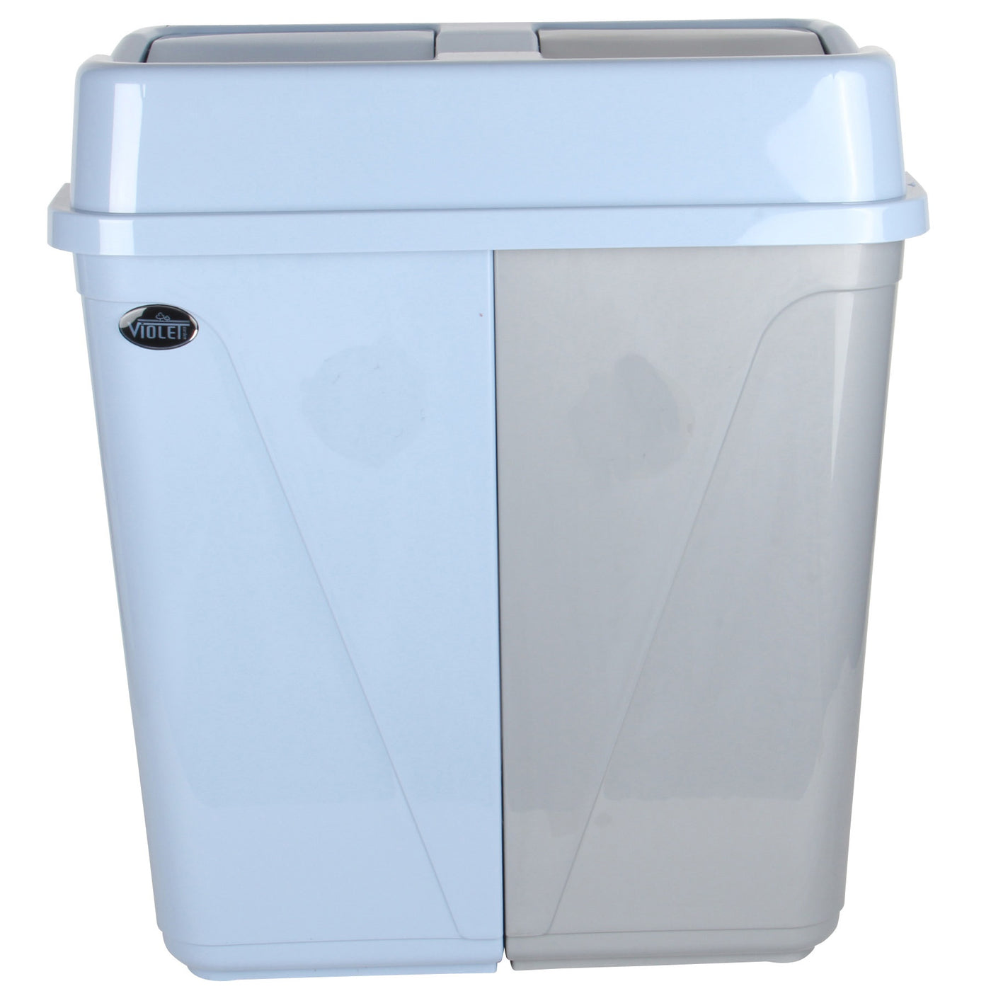 Dual Compartment Rubbish Waste Bin 100L — All In One London
