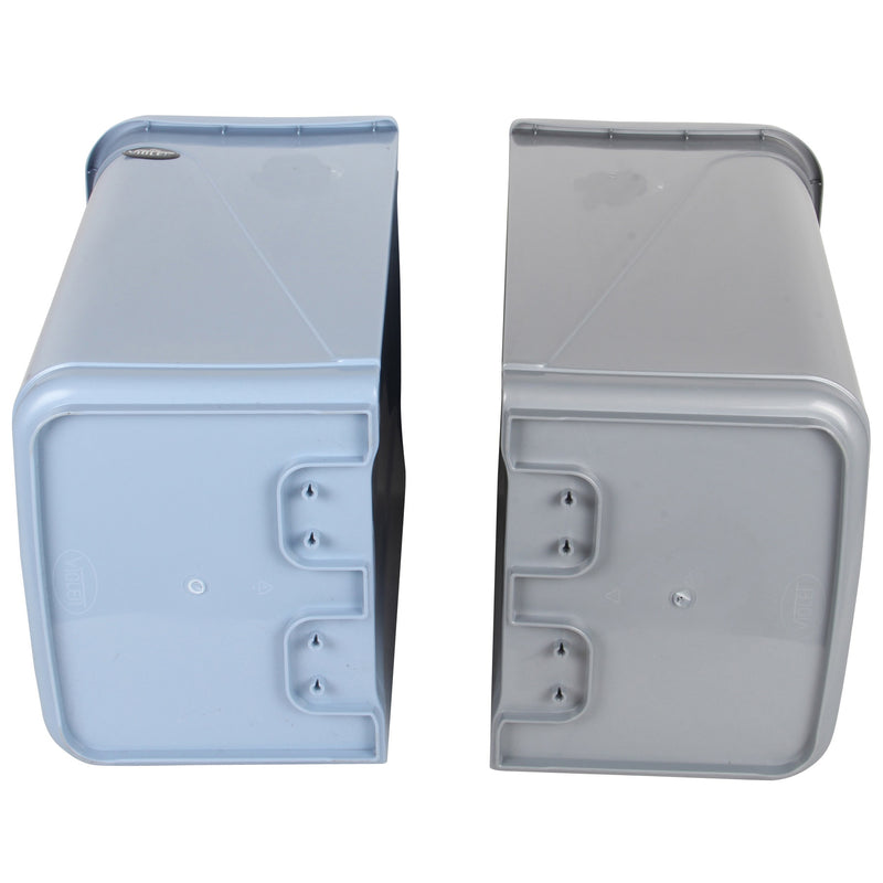 Dual Compartment Rubbish Waste Bin - 100L
