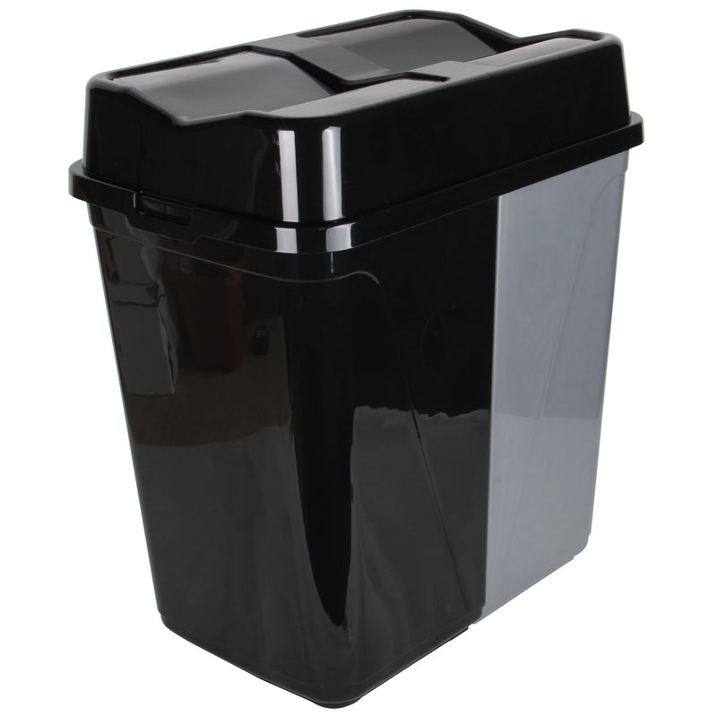 Dual Compartment Rubbish Waste Bin - 100L