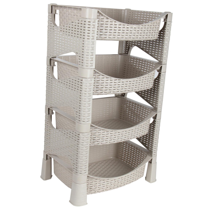 4 Tier Fruit Vegetable Storage Rack Stand.