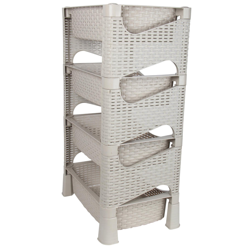 4 Tier Fruit Vegetable Storage Rack Stand.