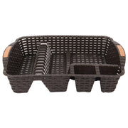 rattan style dish drainer