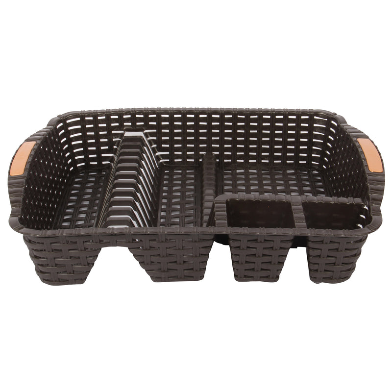rattan style dish drainer