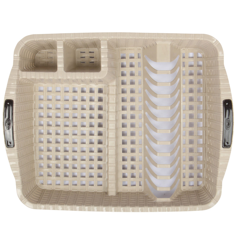 rattan style dish drainer