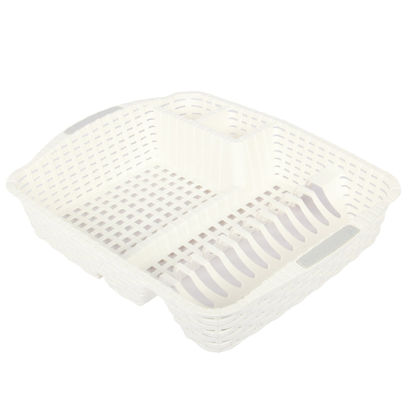 white dish drainer 