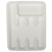 rattan style tray cutlery