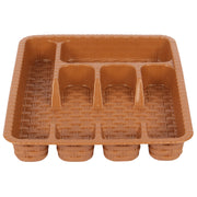 strong plastic 5 compartment 