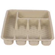 five compartment cutlery tray
