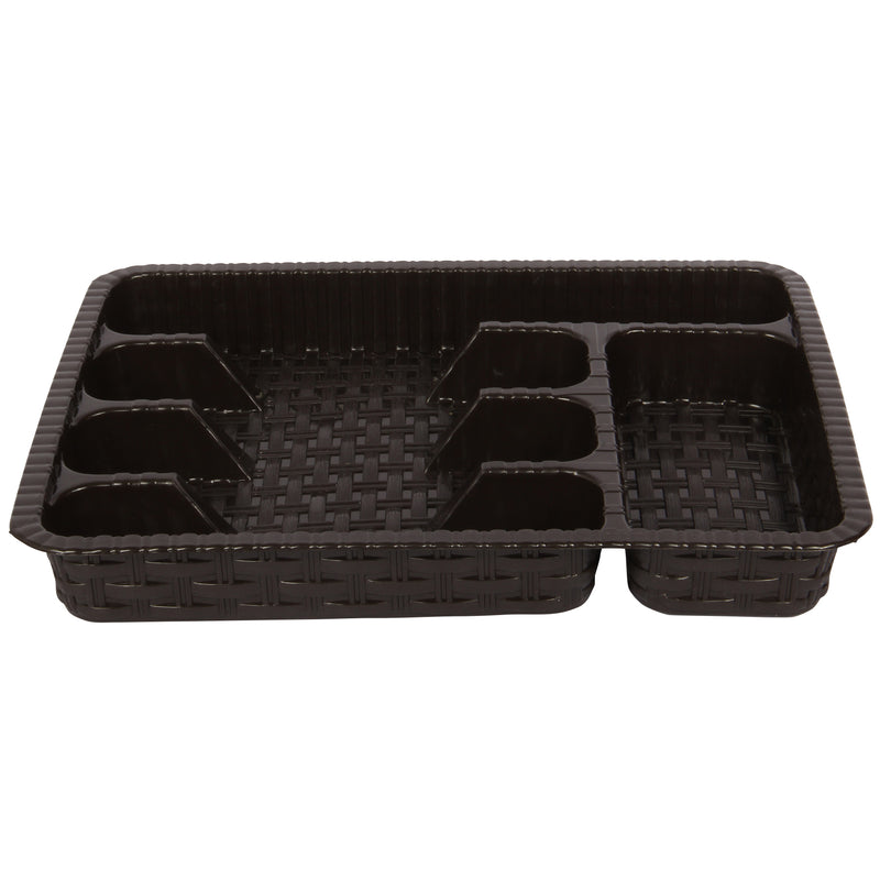 five compartment cutlery tray