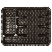 brown cutlery tray drawer organizer