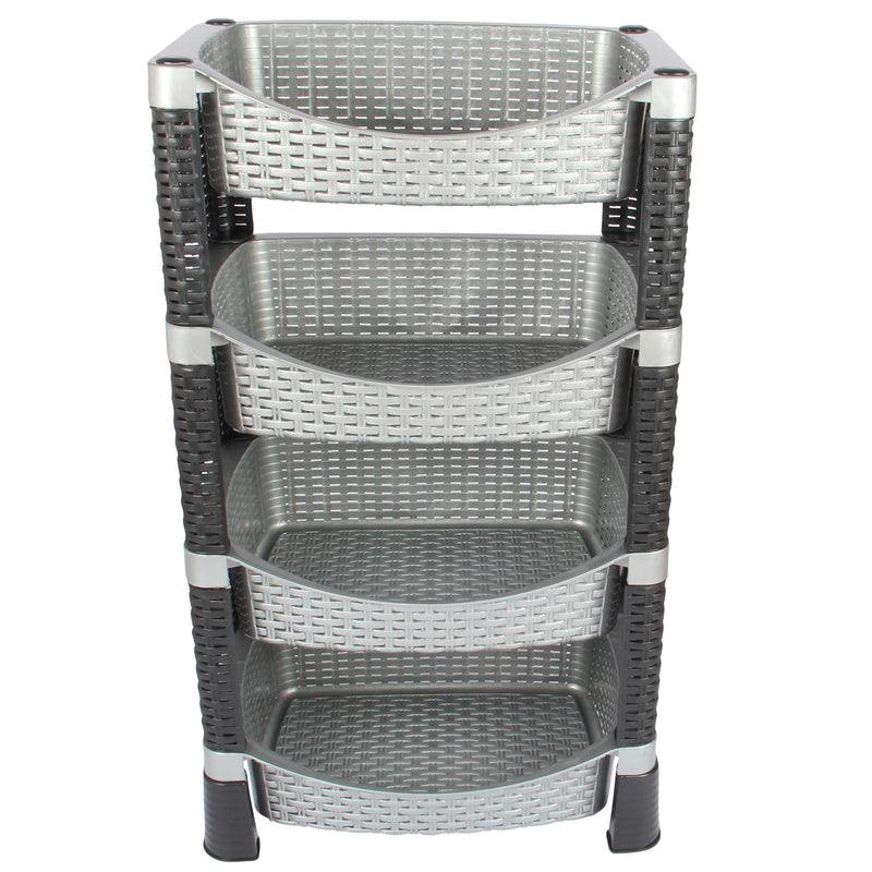 4 Tier Fruit Vegetable Storage Rack Stand.