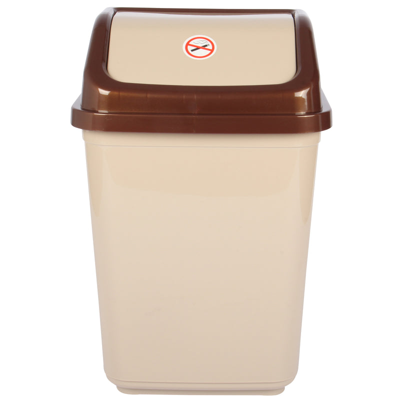 Beige Waste Bin