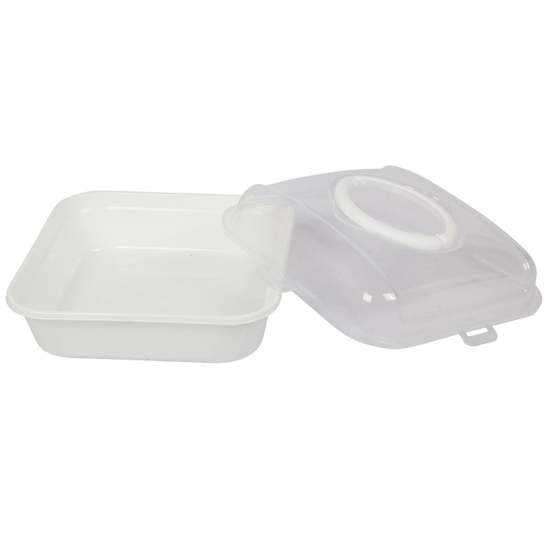 Square Cake Carrier. (25.5 x 25.5 cm)