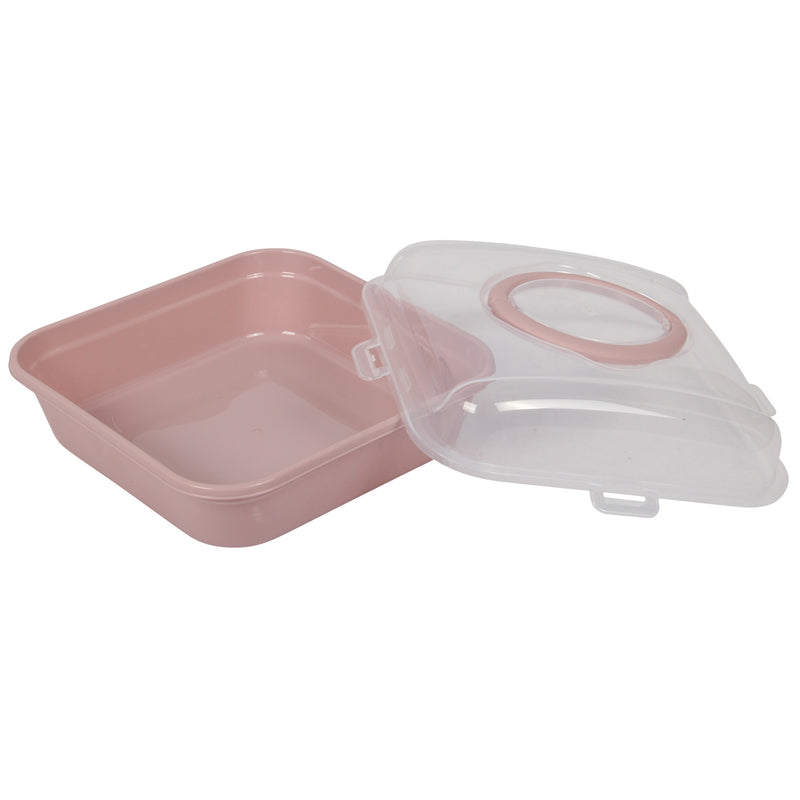 Square Cake Carrier. (25.5 x 25.5 cm)