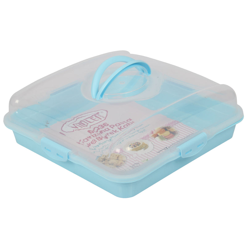 Square Cake Carrier. (34 x 34 cm)