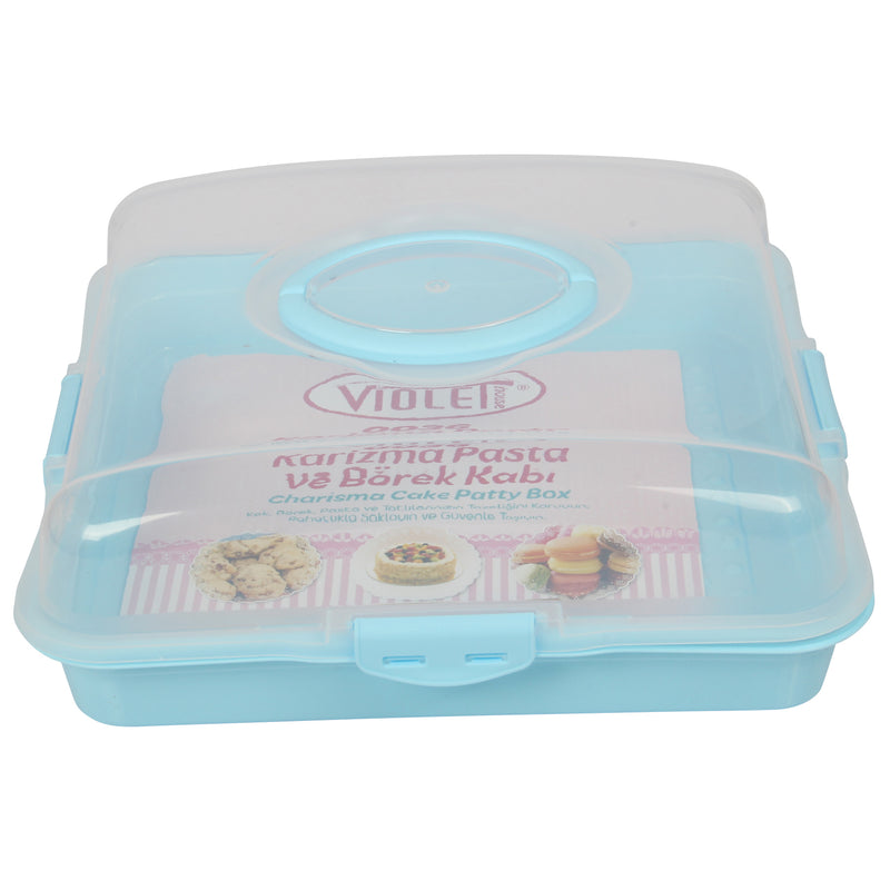 Square Cake Carrier. (34 x 34 cm)