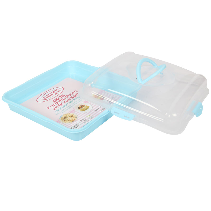 Square Cake Carrier. (34 x 34 cm)