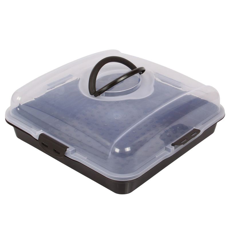 Square Cake Carrier. (34 x34 cm)