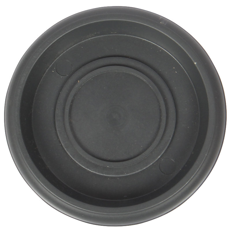 Plant Pot Round Saucer. Flower Pot Deep Drip Tray Strong Plastic.(Pack of 5)(Antrasit)