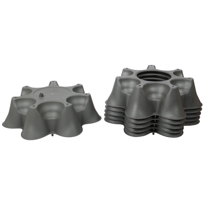 Stacking Garden Flower Tower Pot. Strawberry Planter Pot. (6x7 Pocket) (42 Plants).