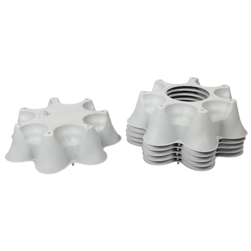 Stacking Garden Flower Tower Pot. Strawberry Planter Pot. (6x7 Pocket) (42 Plants).