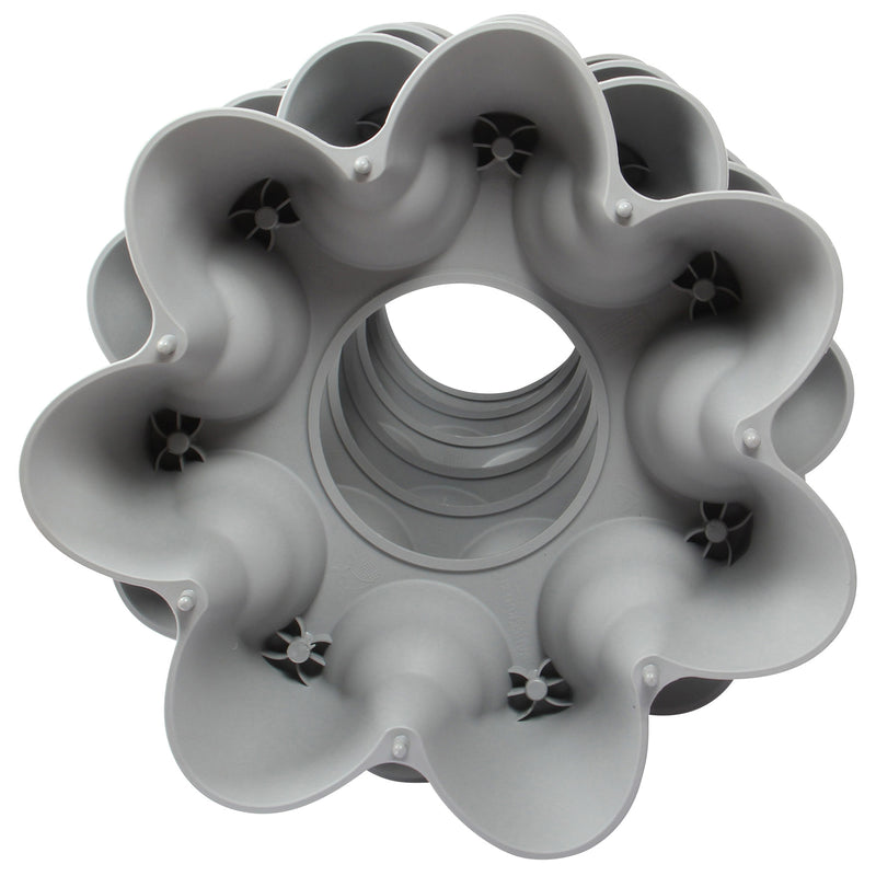 Stacking Garden Flower Tower Pot. Strawberry Planter Pot. (6x7 Pocket) (42 Plants).