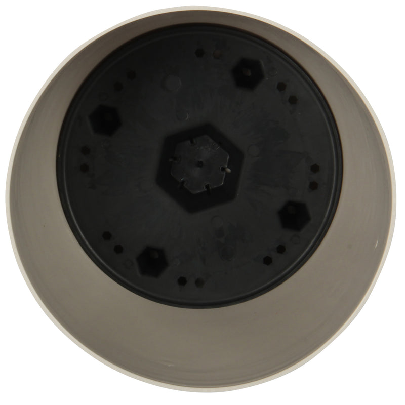 Black and White Indoor Plant Pot with Watering Feature. Self-Watering Pot.