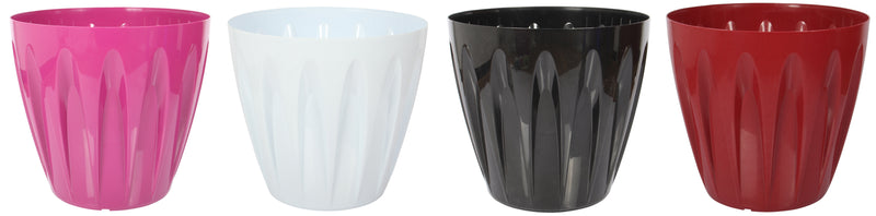 Large Daisy Round Flower Pot. Indoor / Outdoor Modern Flowerpot. (46 Litre)