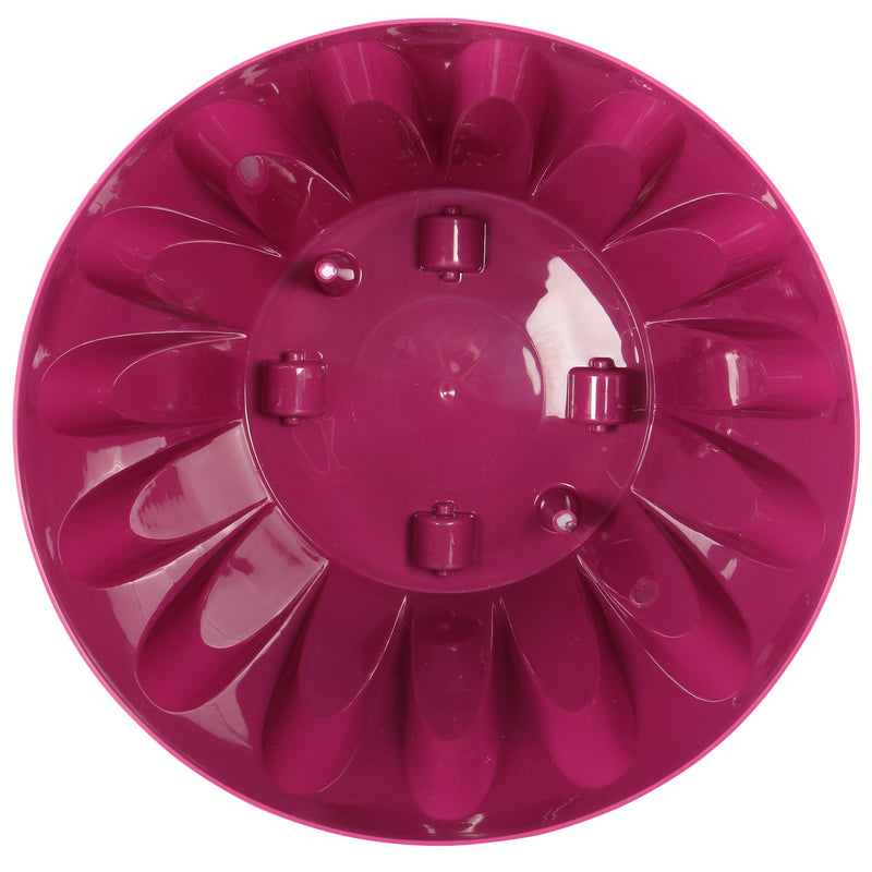 Extra Large Fuchsia Round Flower Pot. Indoor / Outdoor Modern Flowerpot. (46 Litre)