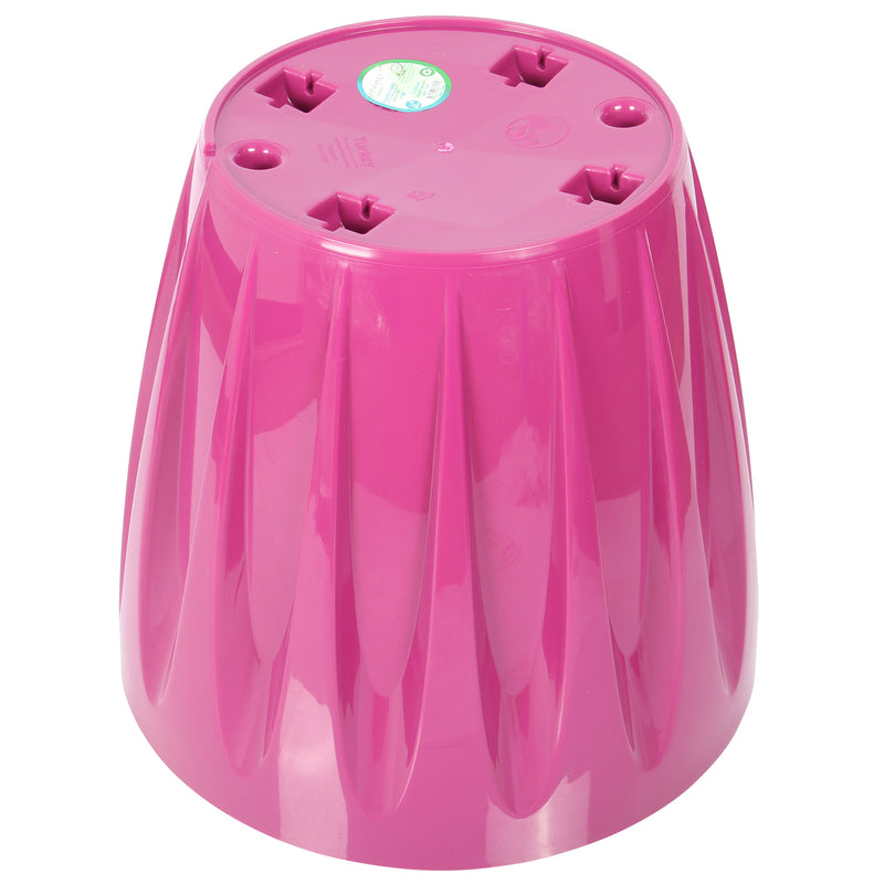 Large Daisy Round Flower Pot. Indoor / Outdoor Modern Flowerpot. (46 Litre)