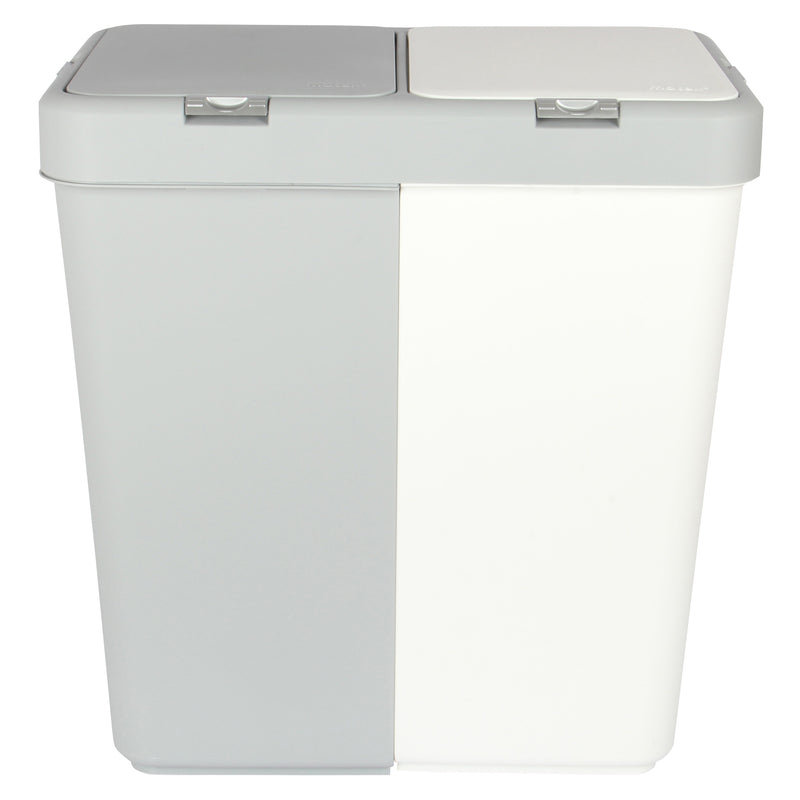 Double Push-Button System Waste Bin & Laundry Basket Lid. Replacement Flat Lids.