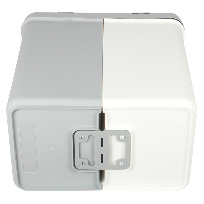 80L Dual Compartment Kitchen Rubbish Bin Waste Recycling And Laundry Basket.