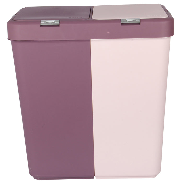 Double Push-Button System Waste Bin & Laundry Basket Lid. Replacement Flat Lids.