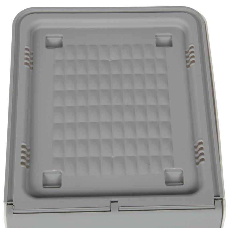 Large Stacking Pick Bin. Wheeled Box with Front Lid. (Set of 3 x 33L)