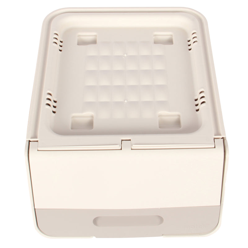 Storage Boxes. Multi Purpose Wheeled Organizer Box with Front Lid. (3 x 12L)