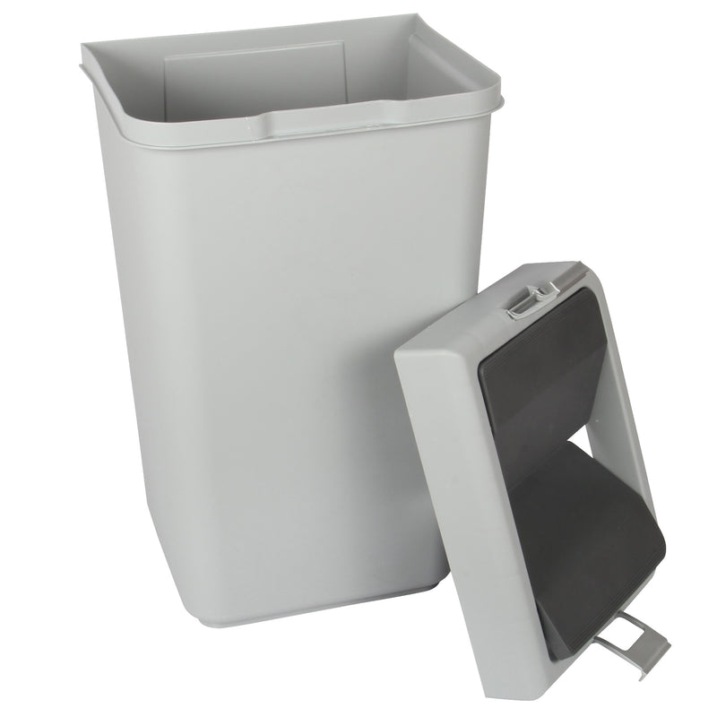 40 Litre Plastic Butterfly Swing Waste Bin.  In and Outdoor Dustbin Container.