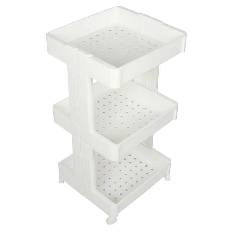 3 Tier Wheels Trolley Storage Rack.