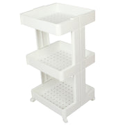 3 Tier Wheels Trolley Storage Rack.