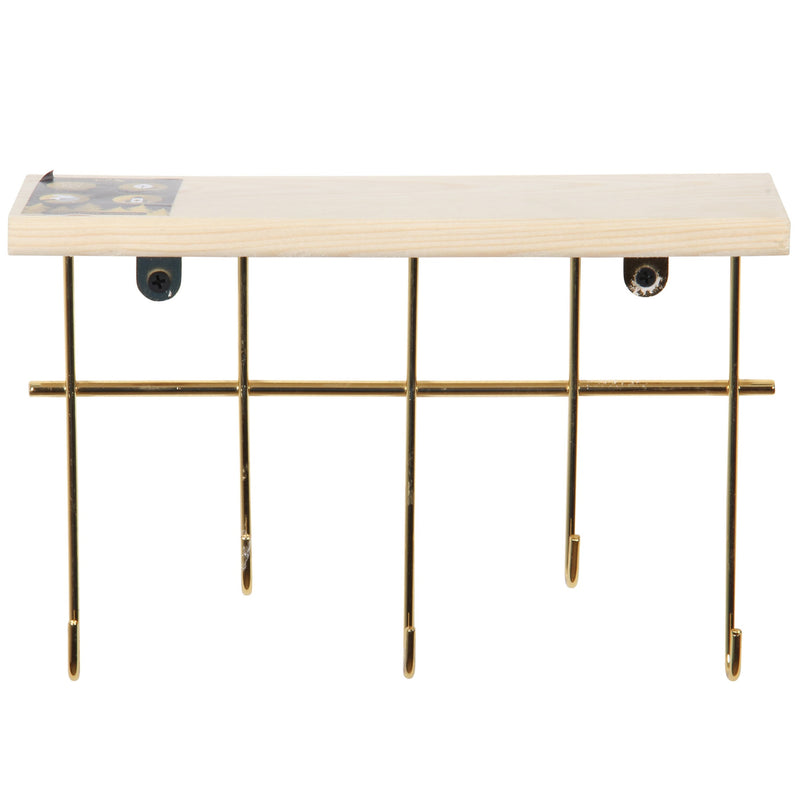 2x Key Hook. Wall Mounted Key Hanger Hook. 5 Hooks.