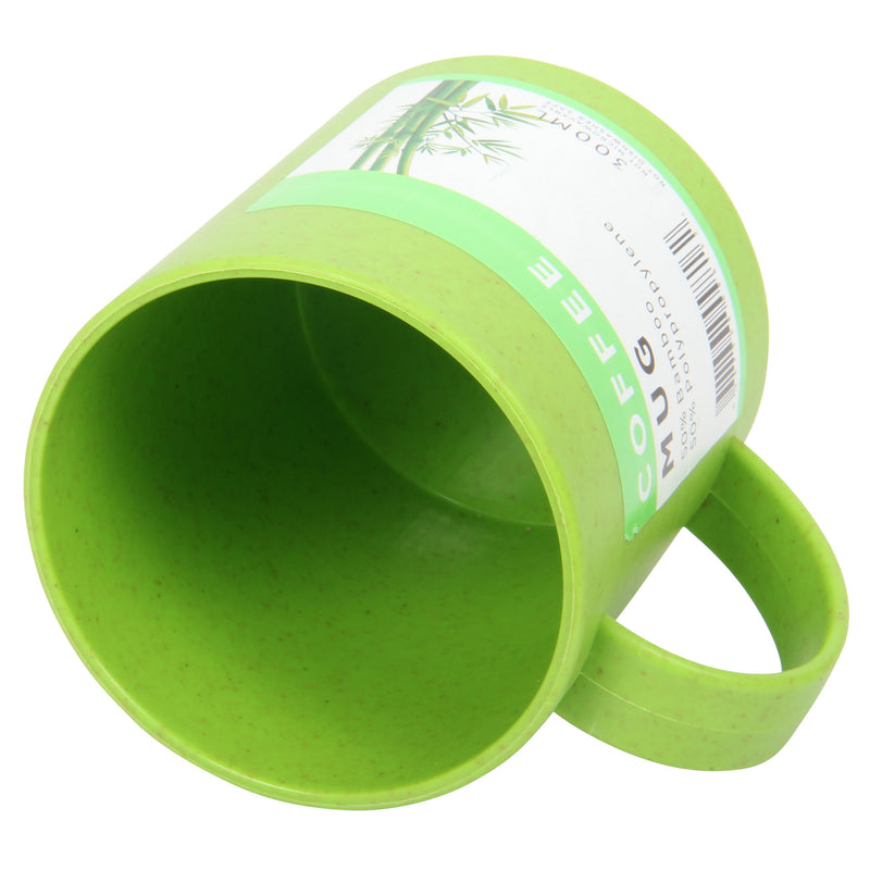 Lunch Box Set. Bamboo Reusable Lunch Box with Mug. (Green)