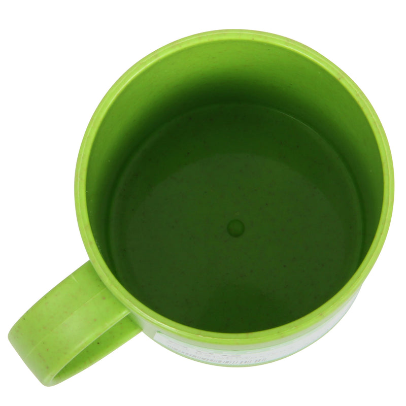 Lunch Box Set. Bamboo Reusable Lunch Box with Mug. (Green)