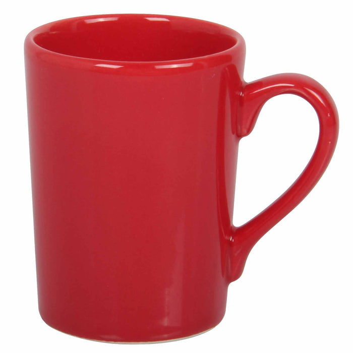 Stoneware Coloured Coffee Cups. Espresso Mugs. (Pack of 4) (150 cc/ml)