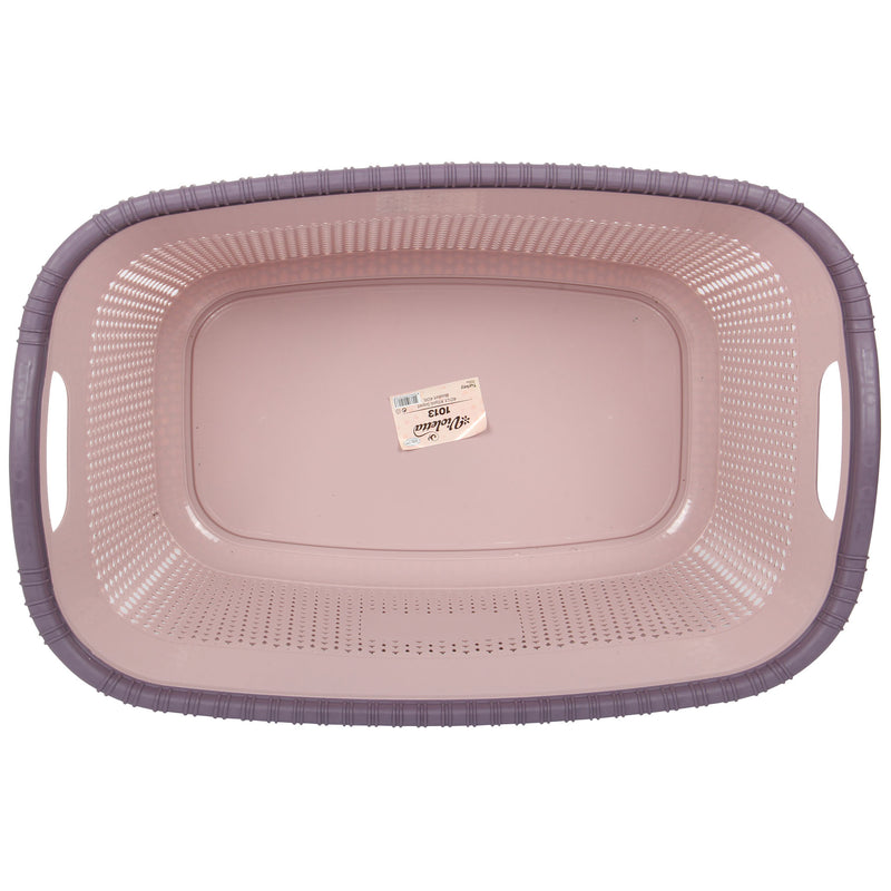 Rattan Style Rectangular Laundry Basket