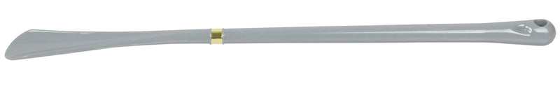 2x Extra Long Shoe Horn. Strong Plastic and Hanging Hole. (52 cm) (Grey)
