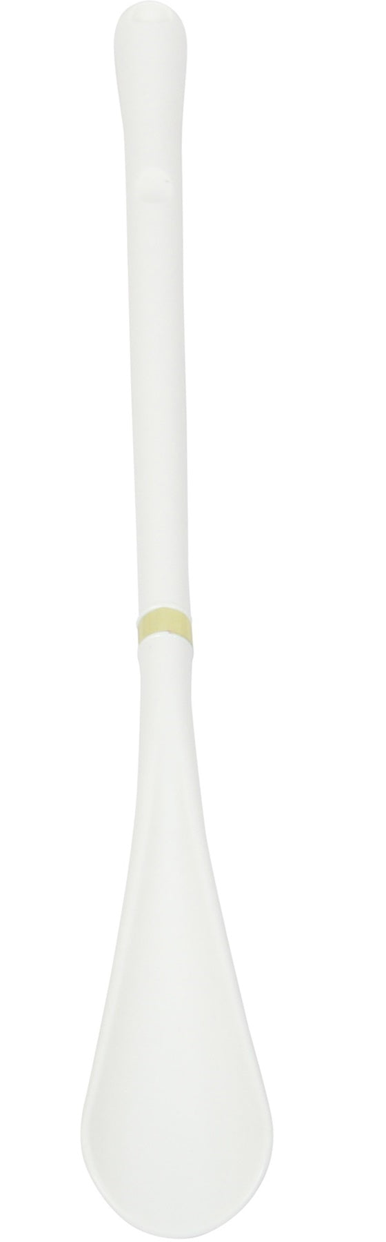 2x Extra Long Shoe Horn. Strong Plastic and Hanging Hole. (52 cm) (White)
