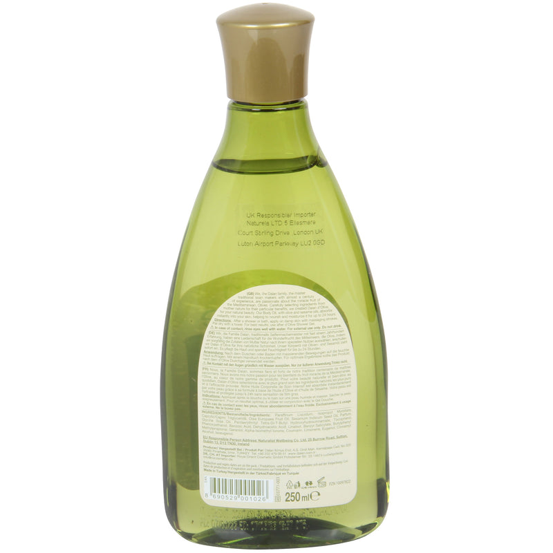 Olive Oil Body Oil. Instantly Moisturizing. 250ml.