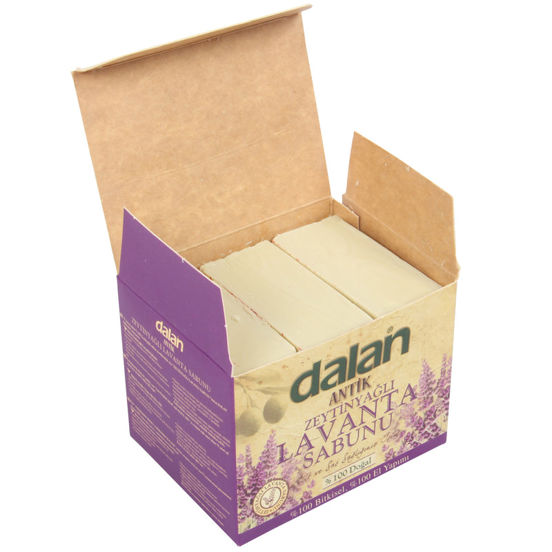 Natural Olive Oil with Lavender Soap Bar. 100% Pure & Handmade. (3x150g)