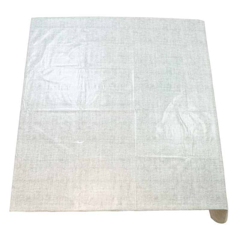 Square PVC Wipeable Waterproof Fibre Tablecloth (140x140 cm)