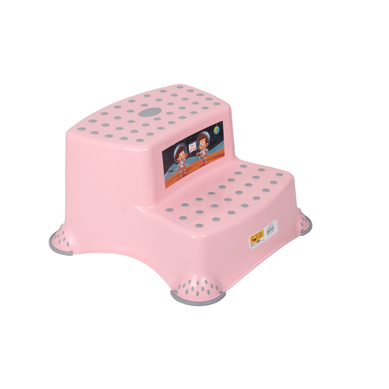 Kids Step Stool. Anti Slip 2 Steps Stool for Toddlers.